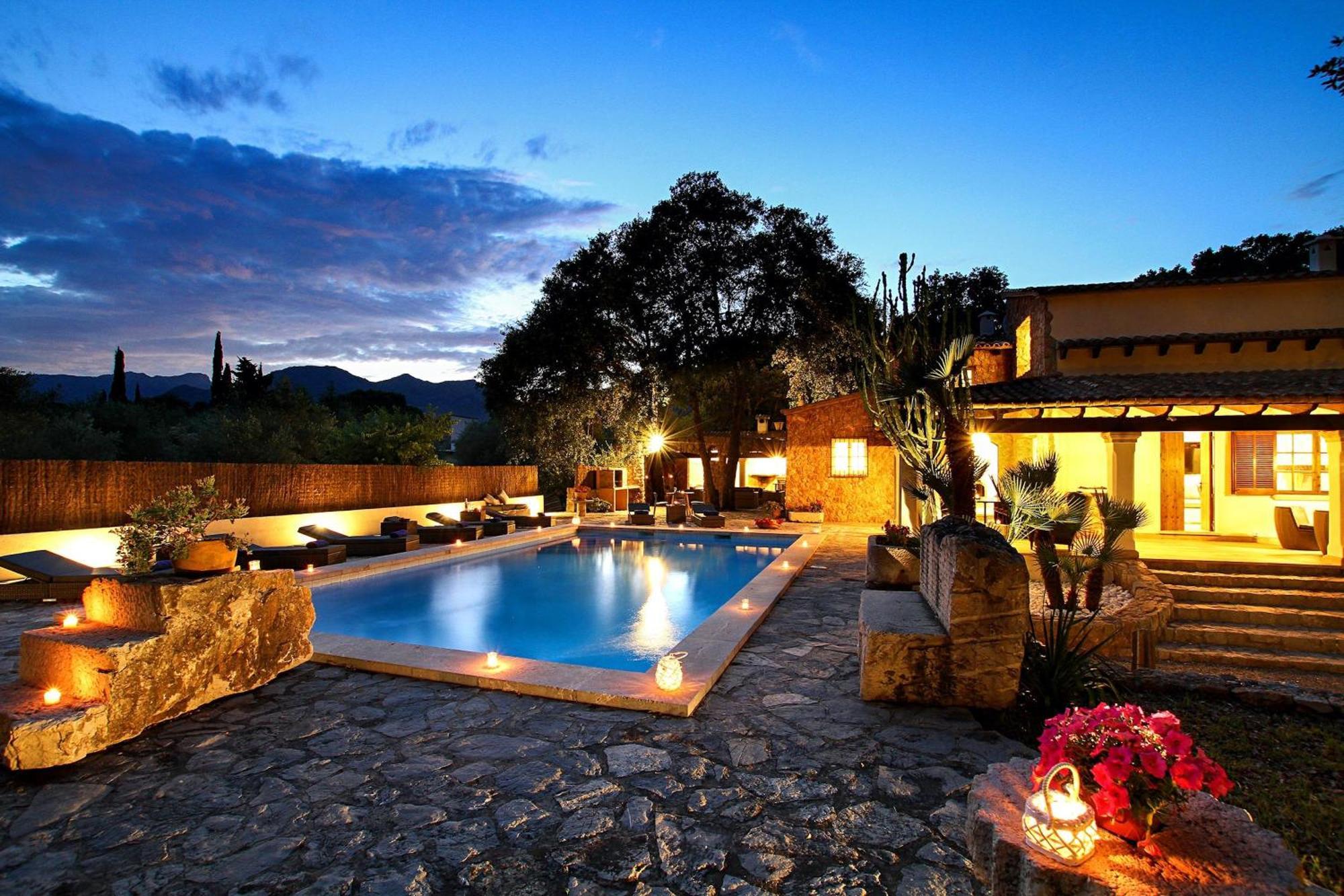 Distinguished Pollensa Villa - 4 Bedrooms - Villa Segu Cini - Recently Renovated With Modern Interior Luaran gambar