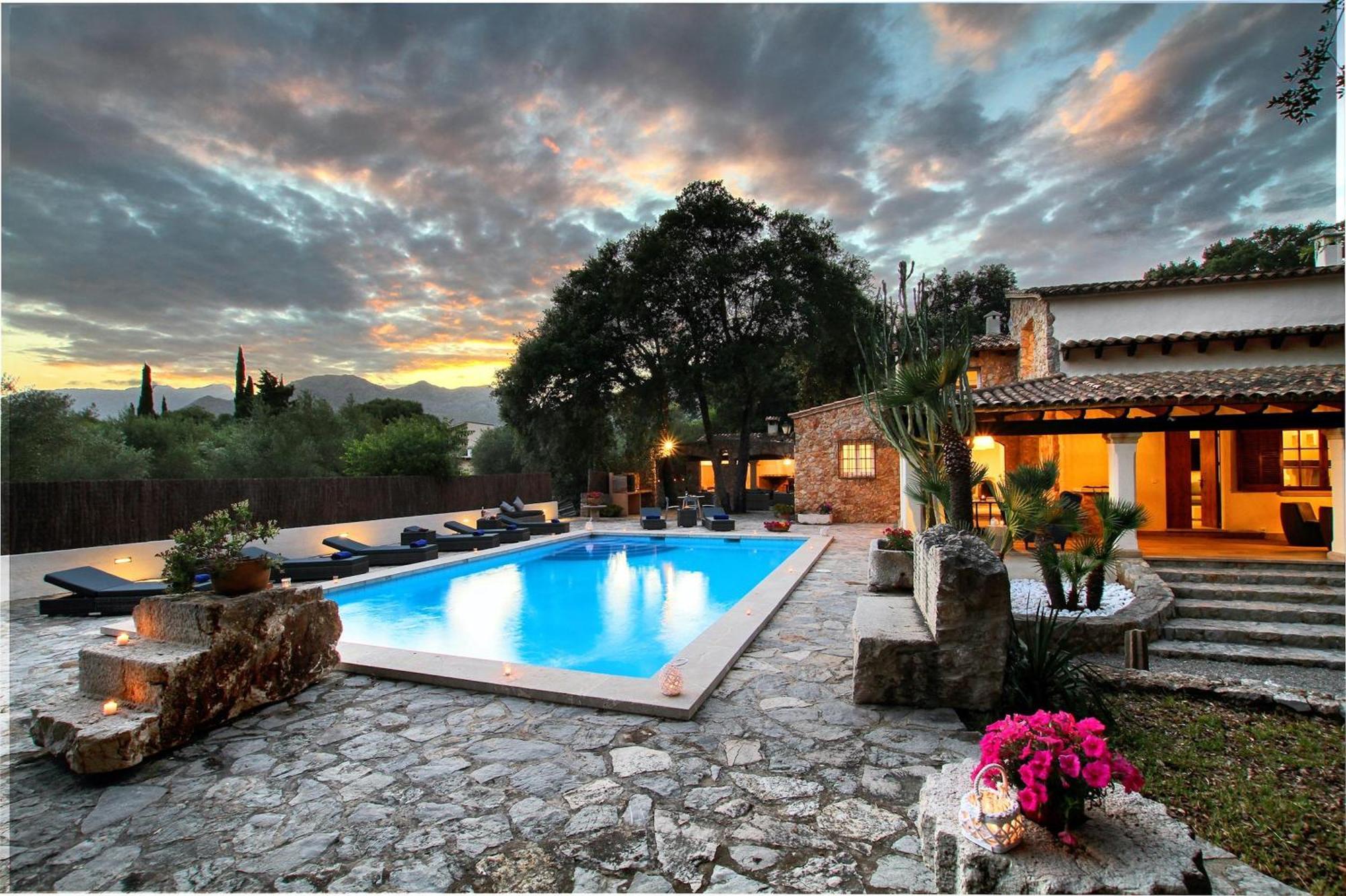 Distinguished Pollensa Villa - 4 Bedrooms - Villa Segu Cini - Recently Renovated With Modern Interior Luaran gambar